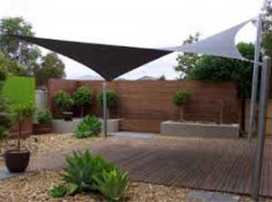 Shade sail for Patio